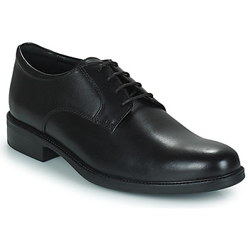 Schuhe Herren Derby-Schuhe Geox CARNABY D Schwarz