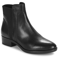 Schuhe Damen Low Boots Geox D FELICITY Schwarz