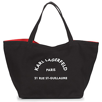 KARL LAGERFELD RUE ST GUILLAUE CANVAS TOTE