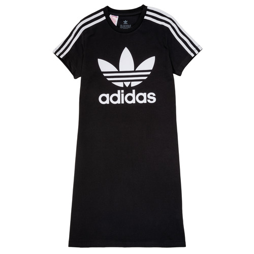 衣服 女孩 短裙 Adidas Originals 阿迪达斯三叶草 SALOME 黑色