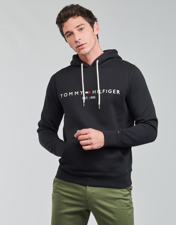 衣服 男士 卫衣 Tommy Hilfiger TOMMY LOGO HOODY 黑色