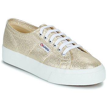 鞋子 女士 球鞋基本款 Superga 2730 LAMEW 金色