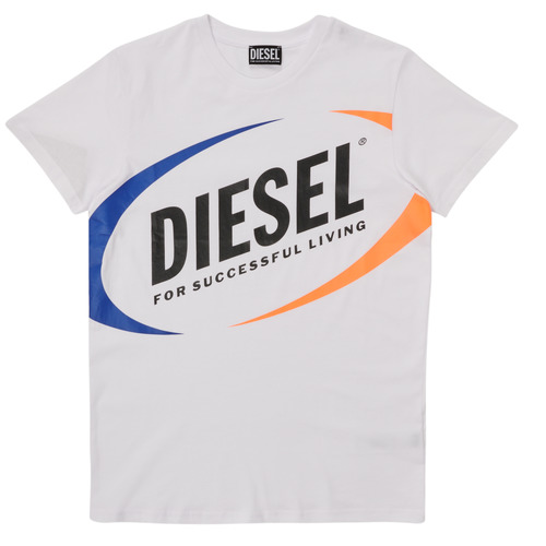 衣服 男孩 短袖体恤 Diesel 迪赛尔 MTEDMOS 白色