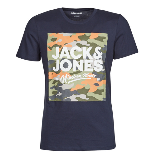 衣服 男士 短袖体恤 Jack & Jones 杰克琼斯 JJPETE 海蓝色