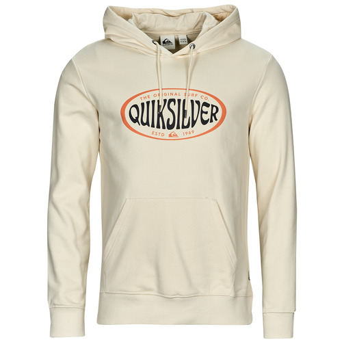 衣服 男士 卫衣 Quiksilver 极速骑板 IN CIRCLES HOODIE 白色 / 黄色 / 黑色