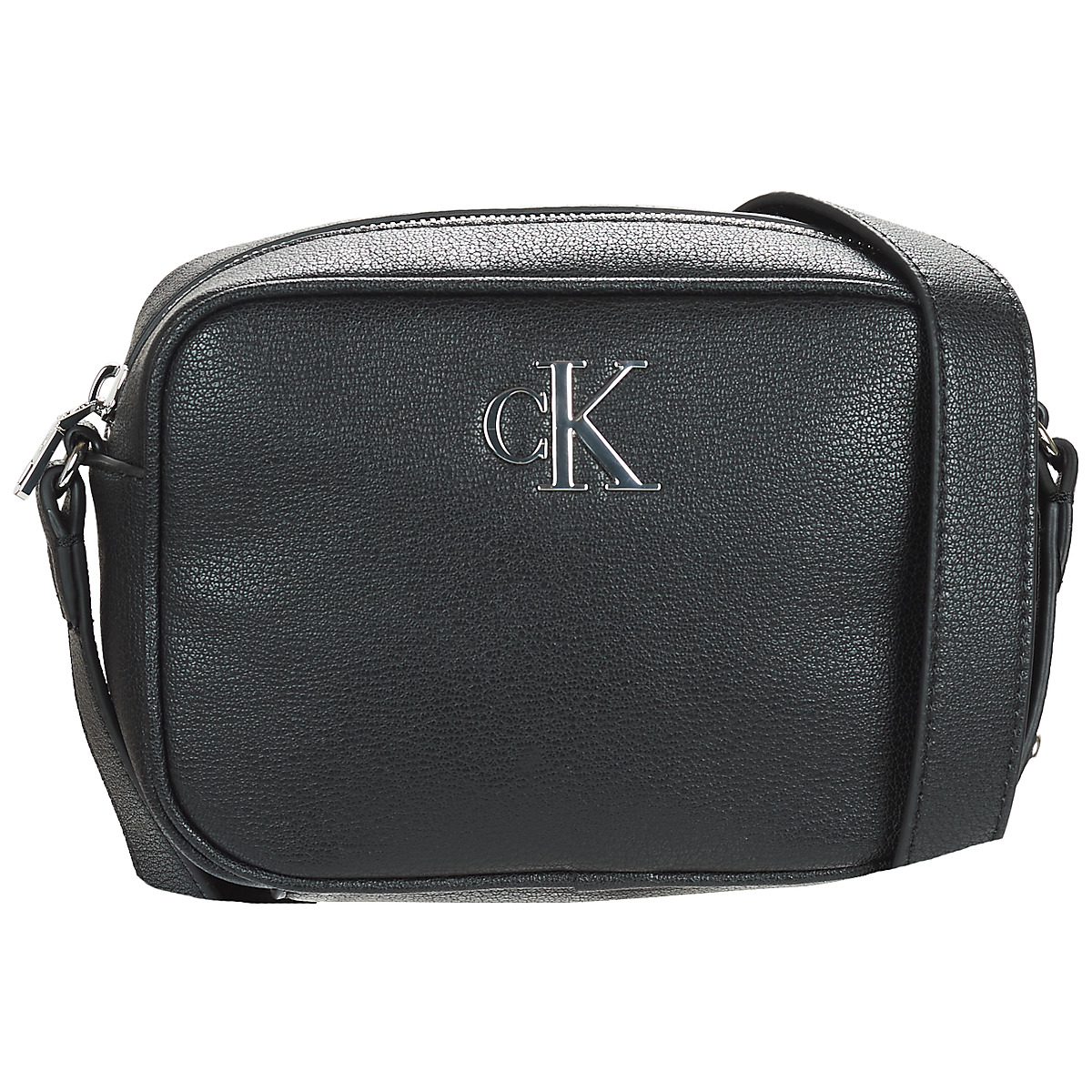 包 女士 斜挎包 Calvin Klein Jeans MINIMAL MONOGRAM CAMERA BAG18 黑色