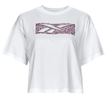 衣服 女士 短袖体恤 Reebok Classic Graphic Tee -Modern Safari 白色