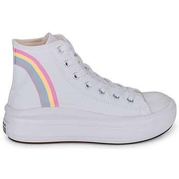 Converse 匡威 CHUCK TAYLOR ALL STAR MOVE PLATFORM RAINBOW CLOUD HI