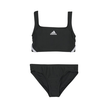 衣服 女孩 泳装两件套 adidas Performance 阿迪达斯运动训练 3S BIKINI 黑色