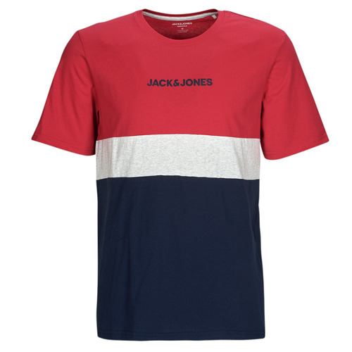 衣服 男士 短袖体恤 Jack & Jones 杰克琼斯 JJEREID BLOCKING TEE SS 多彩