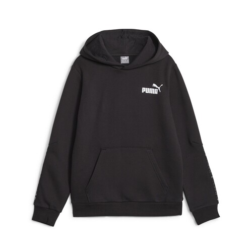 衣服 男孩 卫衣 Puma 彪马 ESS TAPE CAMO HOODIE FL B 黑色