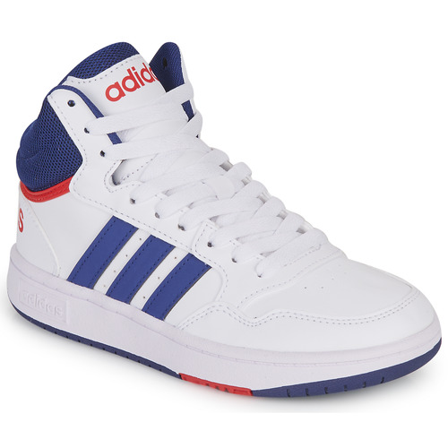 Adidas Sportswear HOOPS MID 3.0 K 白色 / 蓝色 / 红色