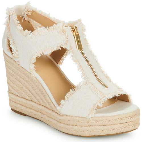 鞋子 女士 凉鞋 Michael by Michael Kors BERKLEY MID WEDGE 奶油色