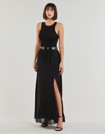 Michael by Michael Kors SMOCKED MAXI DRESS