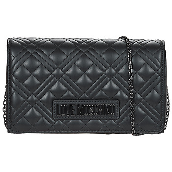 包 女士 斜挎包 Love Moschino SMART DAILY BAG JC4079 黑色 / Gunmetal