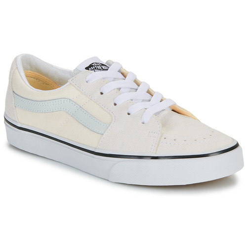 鞋子 女士 高帮鞋 Vans 范斯 SK8-Low VACATION CASUALS MURMUR 浅米色