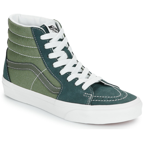 鞋子 高帮鞋 Vans 范斯 SK8-Hi TRI-TONE GREEN 绿色