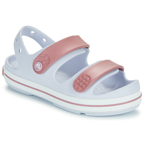 鞋子 女孩 凉鞋 crocs 卡骆驰 Crocband Cruiser Sandal K 紫罗兰