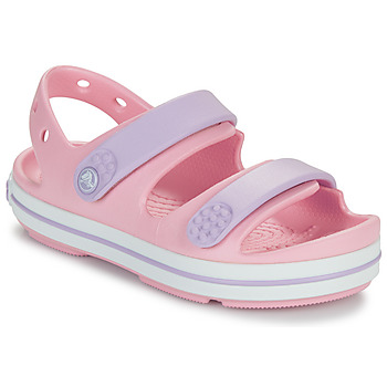 鞋子 女孩 凉鞋 crocs 卡骆驰 Crocband Cruiser Sandal T 玫瑰色