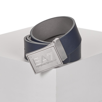 纺织配件 腰带 EA7 EMPORIO ARMANI TRAIN CORE ID U BELT 海蓝色 / Reversible / 灰色