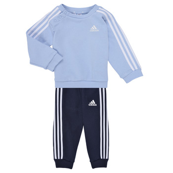 衣服 男孩 女士套装 Adidas Sportswear Essentials 3-Stripes Jogger Set 蓝色 / 黑色