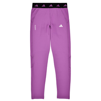 衣服 女孩 紧身裤 Adidas Sportswear TECHFIT Tights 紫罗兰