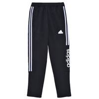 衣服 儿童 厚裤子 Adidas Sportswear Fleece Tiro Tracksuit Bottoms 黑色 / 白色