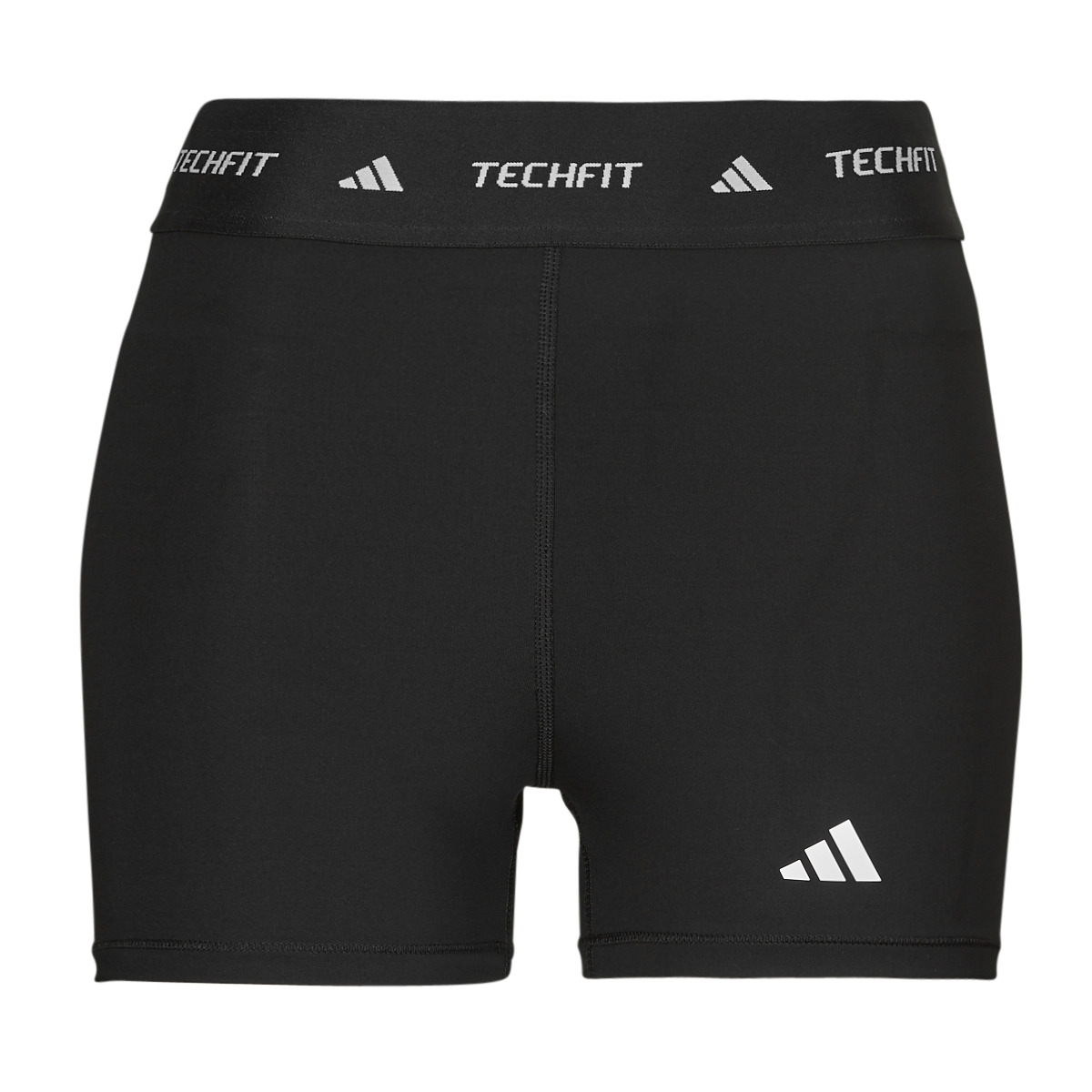 衣服 女士 紧身裤 adidas Performance 阿迪达斯运动训练 TECHFIT Short Leggings 黑色