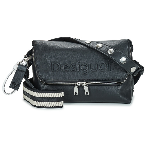 包 女士 斜挎包 Desigual BAG HALF LOGO VENECIA 3.0 CONT 黑色