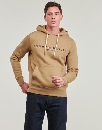 衣服 男士 卫衣 Tommy Hilfiger TOMMY LOGO HOODY 驼色