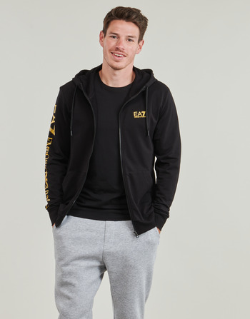 EA7 EMPORIO ARMANI TRAIN LOGO SERIES FZ HOODIE