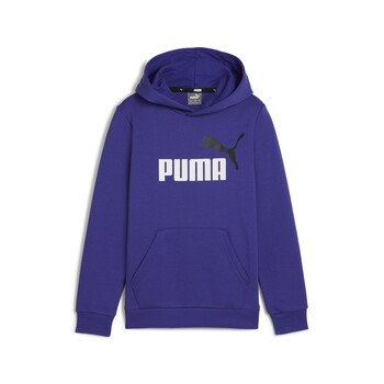 衣服 男孩 卫衣 Puma 彪马 ESS+ 2 COL BIG LOGO HOODIE FL 紫罗兰