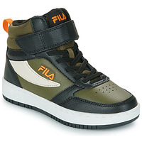 鞋子 男孩 高帮鞋 Fila FILA REGA NF mid velcro kids 卡其色 / 黑色