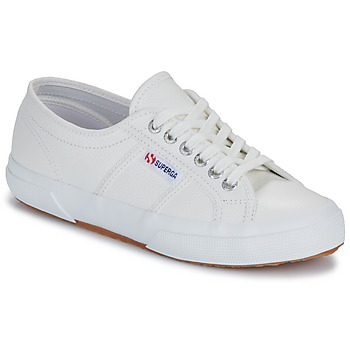 鞋子 球鞋基本款 Superga 2750 CUIR 白色