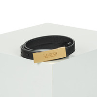 纺织配件 女士 腰带 Lauren Ralph Lauren NEW PLAQUE-BELT-SKINNY 黑色