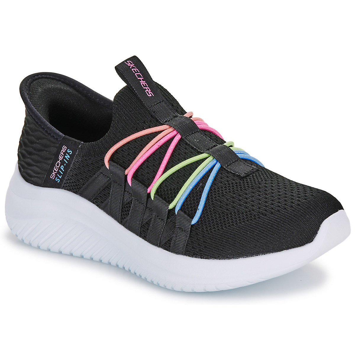 鞋子 女孩 球鞋基本款 Skechers 斯凯奇 ULTRA FLEX 3.0 黑色