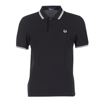 衣服 男士 短袖保罗衫 Fred Perry THE FRED PERRY SHIRT 黑色 / 白色