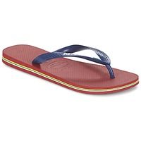 鞋子 人字拖 Havaianas 哈瓦那 BRASIL LOGO 海蓝色 / 红色