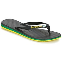 鞋子 人字拖 Havaianas 哈瓦那 Brasil Layers 黑色