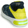 Shoes Boy Low top trainers Geox J XLED BOY Blue / Yellow / Led