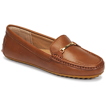 Shoes Women Loafers Lauren Ralph Lauren BRIONY Cognac