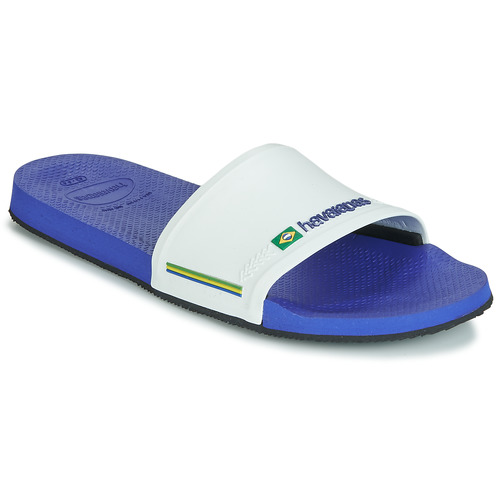 Shoes Sliders Havaianas SLIDE BRASIL Marine / White