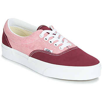 Shoes Women Low top trainers Vans Era Red / Pink