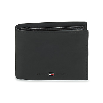 Bags Men Wallets Tommy Hilfiger JOHNSON CC AND COIN POCKET Black