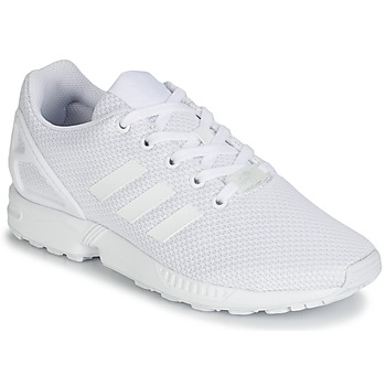 Shoes Children Low top trainers adidas Originals ZX FLUX J White