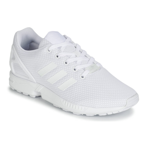 Shoes Children Low top trainers adidas Originals ZX FLUX J White