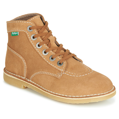 Shoes Women Mid boots Kickers ORILEGEND Camel