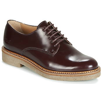 Shoes Women Derby Shoes Kickers OXFORK Bordeaux