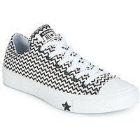 Shoes Women Low top trainers Converse CHUCK TAYLOR ALL STAR VLTG LEATHER OX White / Black