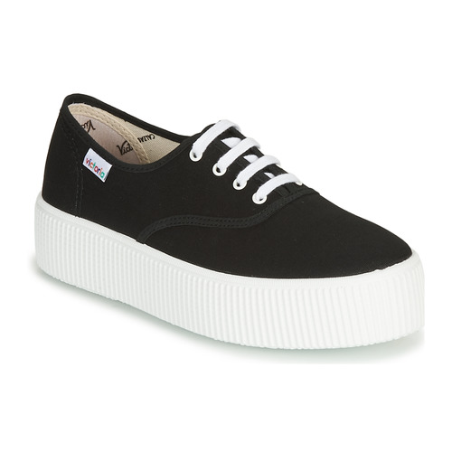 Shoes Women Low top trainers Victoria 1915 DOBLE LONA Black